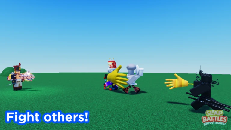 Fight others with the glove YOU made!