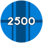 You have 2500 badges!