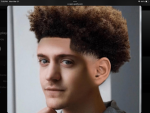 Imagine an ninja with a low taper fade