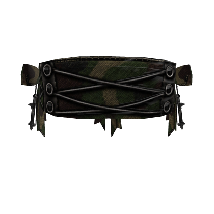 Army Camo Corset Blindfold (3.0)