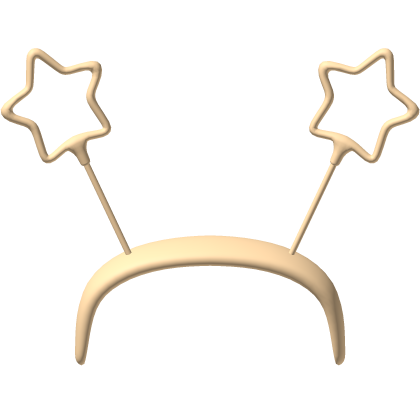 Beige/Light Orange Diwali Sparkler Headband Addon
