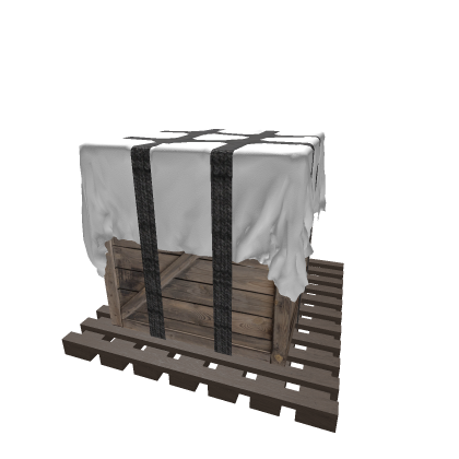 🎉 storage pallet with crate Asset Part Kit Mesh