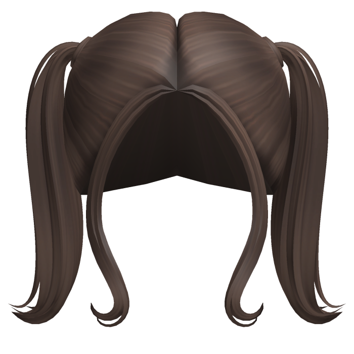 -',ৎ Short Fluffed Pigtails in Light Brown