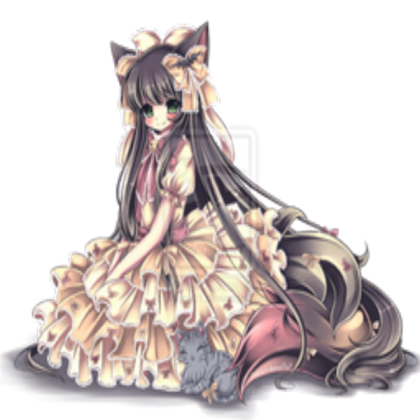 Anime girl Roblox decal
