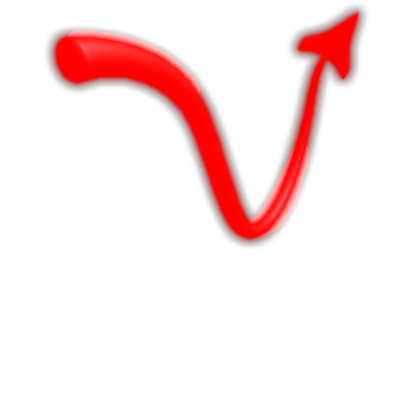[EMISSIVE] Glowing Red Demon Imp Tail Halloween