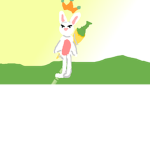 Rabbit in grass
