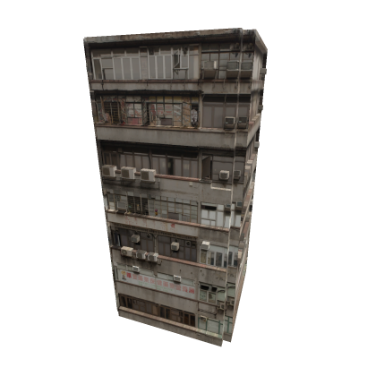 3D Apartment Building