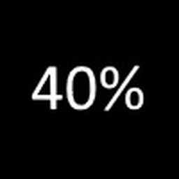 40%