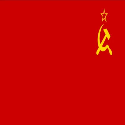 Soviet Flag reversed