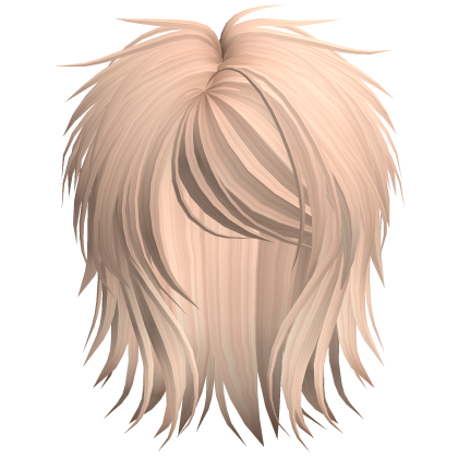 Short Fluffy Scene Blowout Blonde
