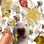 Doge group of love from god and doge