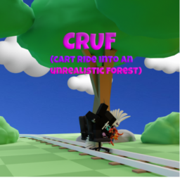 Cart Ride in an Unrealistic Forest
