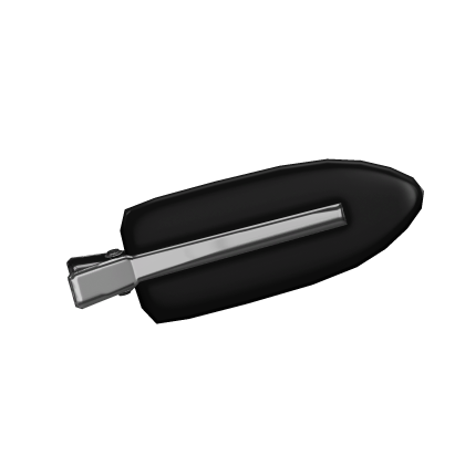 Black Crystal Hair Clip Roblox item