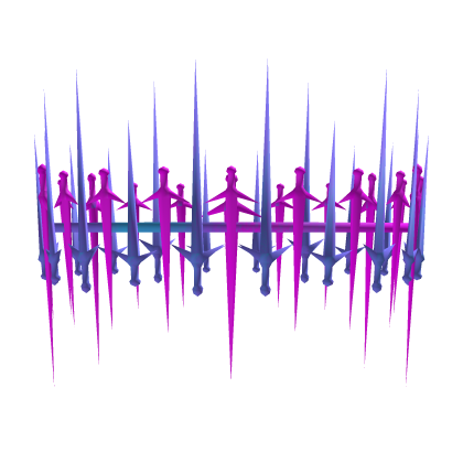 Crown of Swords 👑 [Magenta & Purple]