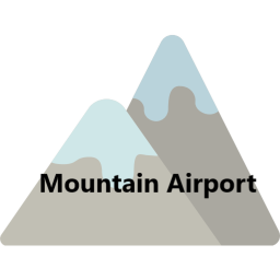 Mountain Airport - Flight Simulator