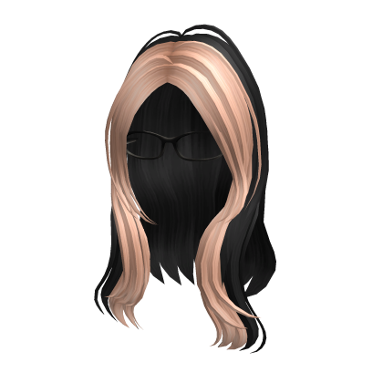 Alysa Liu's Brown Blonde Halo Striped Hair Roblox item