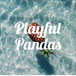 Playful panda’s <3