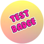 TESTBADGE