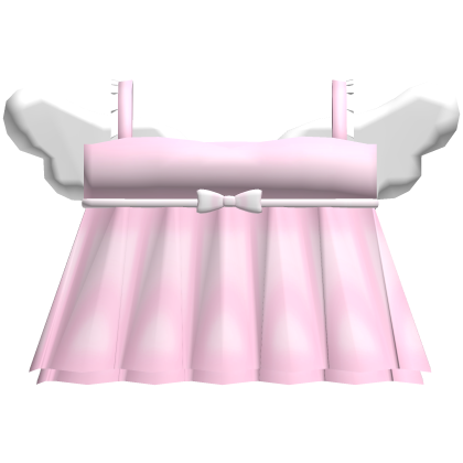 dreamy angel pastel pink ruffle frill angelic top