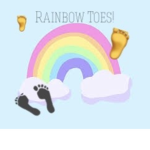 Rainbow Toes!