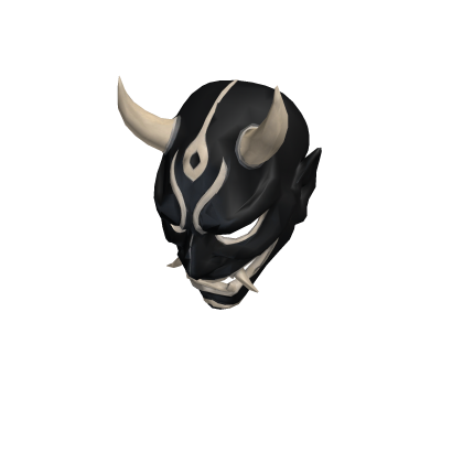 Black Oni Mask Roblox item