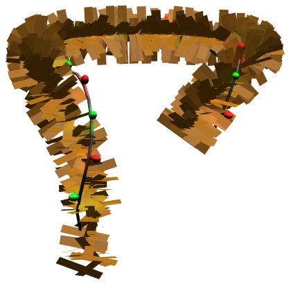 yellow christmas scarf