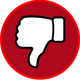 dislike this garbage icon