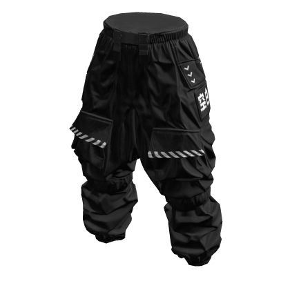 Tokyo Urban Combat Techwear Joggers (Black) thumbnail