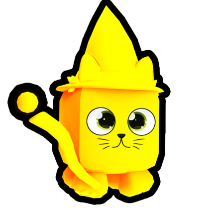 Gold Magic Cat
