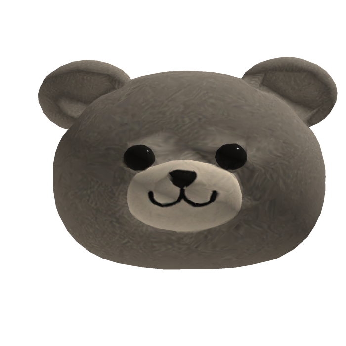All/Waist Cute Grey Plush Bear Accessory