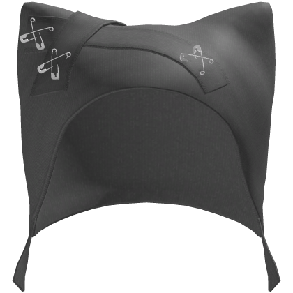 emo y2k cat beanie grey