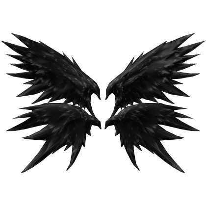 Big Black FrostMourne Demon Wings