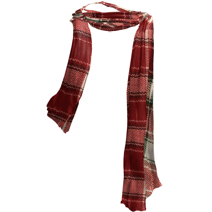 Cozy Winter Christmas Autumn Scarf in Red