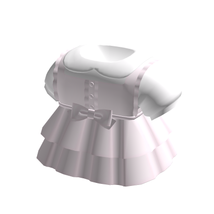 ♡꒰ collared shirt w/ pink babydoll ruffled dress
