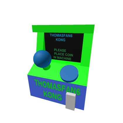 Thomasfan6 Kong Arcade Cabinet