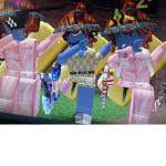 Blue Gucci Models