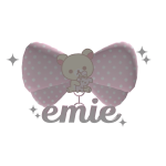 ๑˚︵emie bow ♡ ˖°