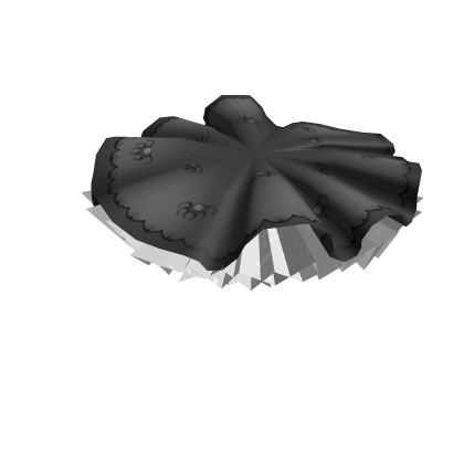 Anime Tutu Skirt in Spider Black