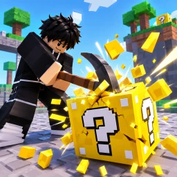 Break a lucky block icon