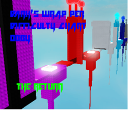 Dark's Wrap Per Difficulty Chart Obby: The Return