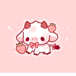 •ꜱᴛʀᴀᴡʙᴇʀʀʏ cow•