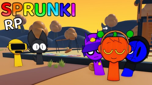 3D Sprunki RP! 🎃 [HALLOWEEN]
