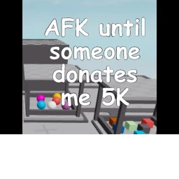 afk waiting for you donate icon