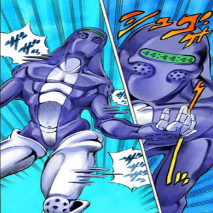 Jojo's Bizarre Adventure Manga - Moody Blues Roblox decal