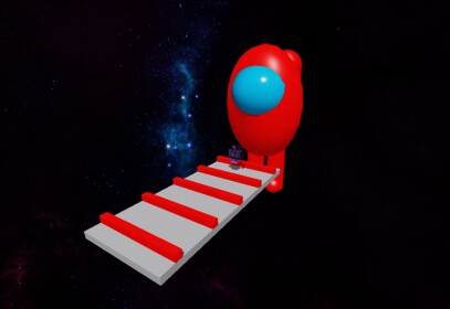 Impossible Escape Among Us Obby!