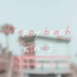 preppy beach con