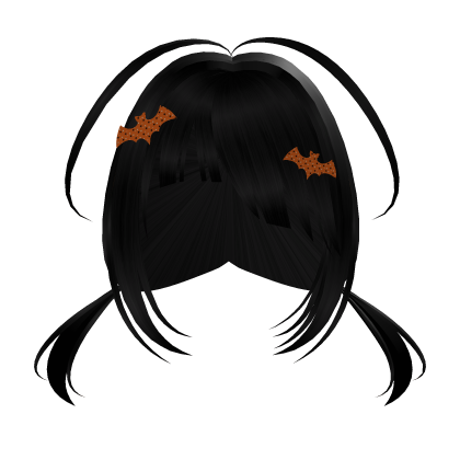 Black Halloween Pigtails