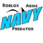 Roblox Predator Arms [[[Navy]]]