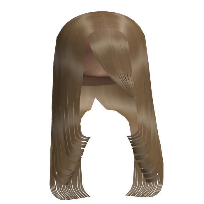 Blonde Layered long hair w/ flipped edges & Bangs