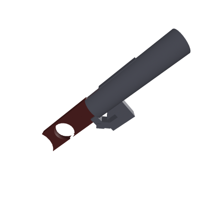 A shotgun